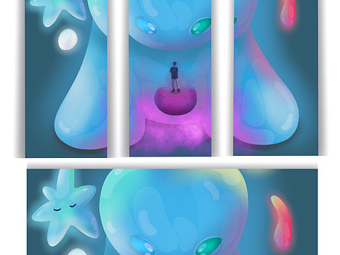 公仔设定-胶娃（个人主页-ZMzY0MDEzOTI=） - 创作习作 - 站酷设计师3_tree原创素材 - 站酷ZCOOL