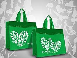 首都机场商业环保购物袋-BUDDY伙伴