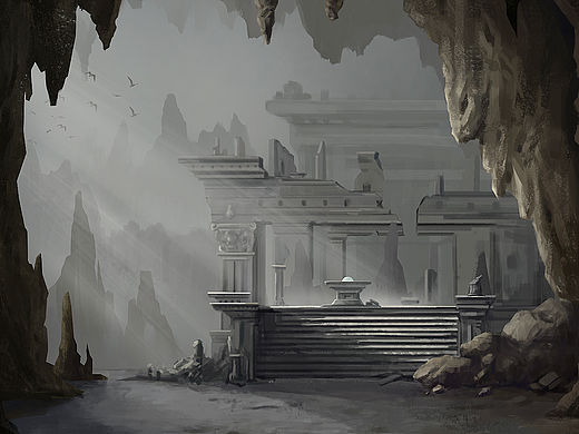 之前的场景练习（个人主页-ZMTUzMTQzODg=） - 游戏原画 - 站酷设计师居斯拉原创素材 - 站酷ZCOOL