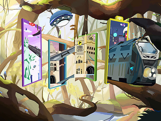 字节跳动（个人主页-ZNDkyNDE1MjA=） - 商业插画 - 站酷设计师Z39479787原创素材 - 站酷ZCOOL