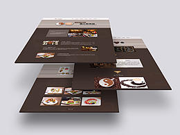 品牌咖啡店网页设计