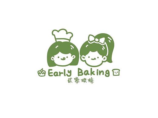 烘焙手绘logo设计