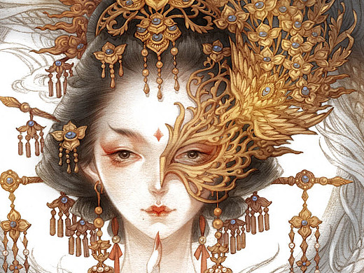 半面妆(加过程)