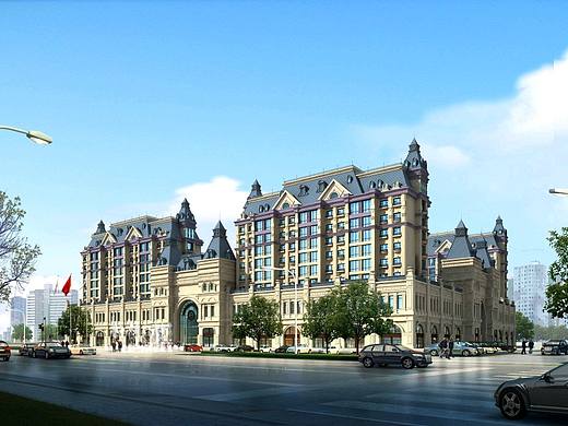 十年前的室外效果图,很嫩哪