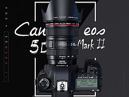 PS绘制写实相机-佳能5D MarkII(原创作品)