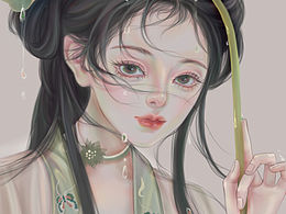 古风插画头像-涂涂涂-抹抹抹