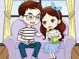 【苏州晴雪动漫】:营销插画