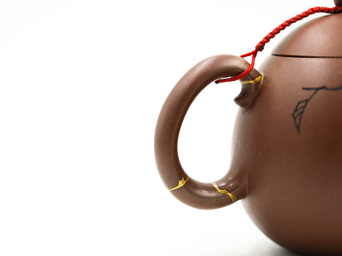 金缮与紫砂的结合