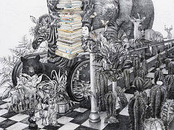 《伴我同行》之三 150cm x 90cm     2013.6