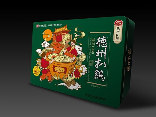 德州扒鸡包装设计