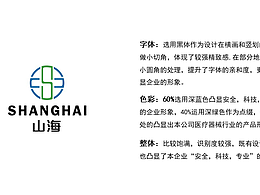 山海医疗器械logo设计