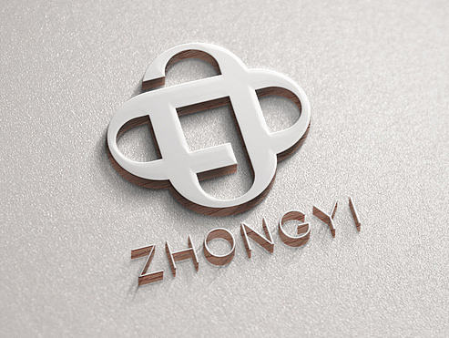 纺织刺绣品牌logo设计—中意