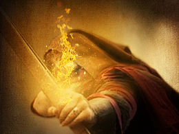 ps合成暮色中的火箭