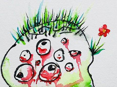 万圣节结束了吗？（个人主页-ZMjQ1NzE5NTY=） - 创作习作 - 站酷设计师橘与九月原创素材 - 站酷ZCOOL