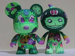 Toy2R MINIQee x 淘公仔 x Tugen_Wang monster world#