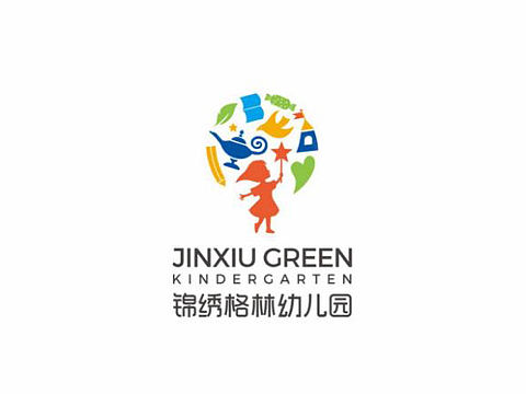 锦绣格林 | 幼儿园品牌形象设计/幼儿园vi设计