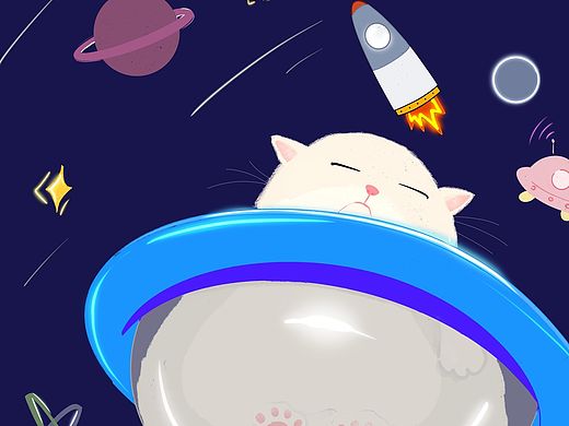 肥猫（个人主页-ZNDU1NTczNTY=） - 艺术插画 - 站酷设计师1245243583原创素材 - 站酷ZCOOL