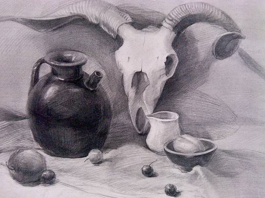 素描練習(xí)（個(gè)人主頁-ZMTY3Mjg5MzY=） - 其他 - 站酷設(shè)計(jì)師三三得山原創(chuàng)素材 - 站酷ZCOOL