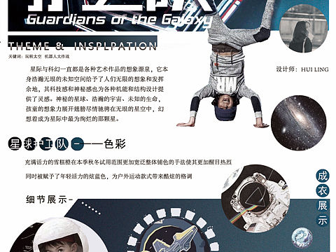 2017版式设计/服装展板星球大战