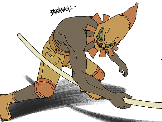 BANANA（个人主页-ZNDU3NjQ3NTI=） - 单幅漫画 - 站酷设计师太空游荡士原创素材 - 站酷ZCOOL