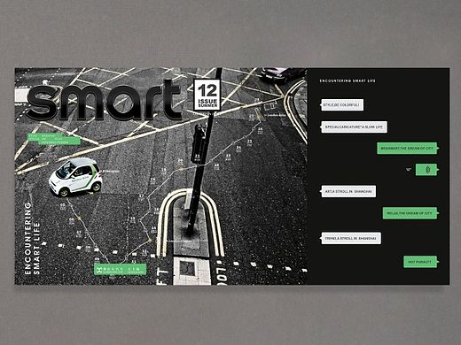《smart》杂志排版