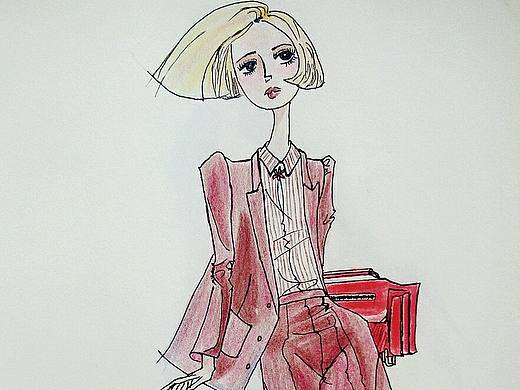 时装手绘练习册15