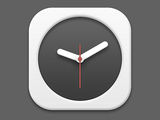 锤子手机时钟ICOM（个人主页-ZMTQ5MDAwNzI=） - 图标 - 站酷设计师babi_jiao原创素材 - 站酷ZCOOL