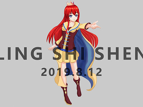 原创人物7号-绘画练习