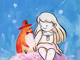 6月合辑：蘑菇PIU的水彩日涂