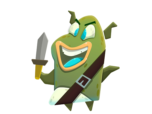 (ai作品集)哥布林角色图标