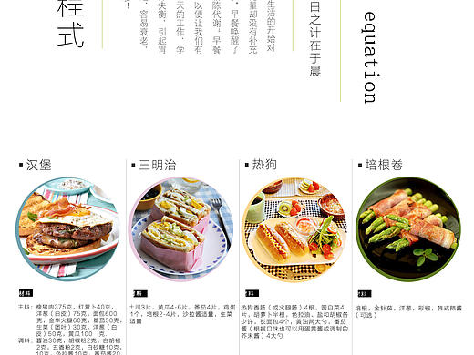早餐方程式