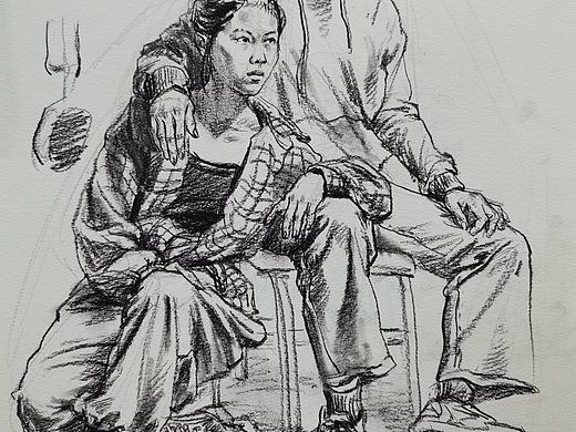 今年的部分速寫課堂示范（個人主頁-ZNTM0OTYxMDQ=） - 繪畫 - 站酷設(shè)計師Clarence馬原創(chuàng)素材 - 站酷ZCOOL