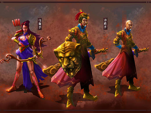 游戲公司人設(shè)（個(gè)人主頁(yè)-ZNDMyNjM5NDg=） - 游戲原畫 - 站酷設(shè)計(jì)師冠豆原創(chuàng)素材 - 站酷ZCOOL