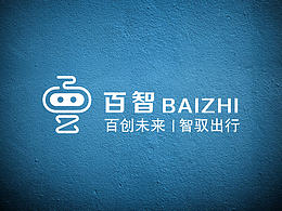 百智无人车logo及应用
