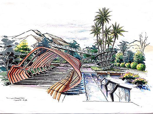 景觀手繪（個人主頁-ZMTM2OTY1MjA=） - 景觀設(shè)計 - 站酷設(shè)計師周喜喜的畫原創(chuàng)素材 - 站酷ZCOOL