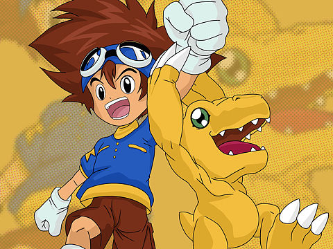 童年记忆-数码宝贝（个人主页-ZNTE2NzY5MjQ=） - 创作习作 - 站酷设计师怜逸原创素材 - 站酷ZCOOL