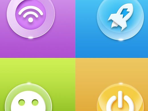 氧气ICON一组临摹