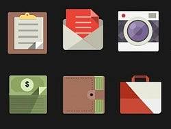 尝试做了一下扁平UI（个人主页-ZMjE2NTcwOA==） - 图标 - 站酷设计师雁归客原创素材 - 站酷ZCOOL