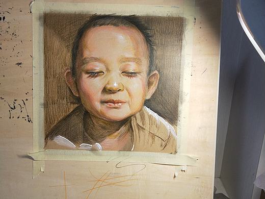 关于儿子的微笑