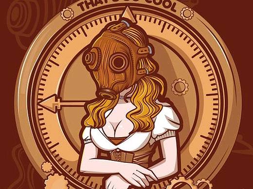 蒙娜丽莎蒸汽朋克风