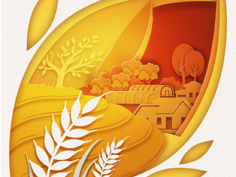 两会插画/H5 ——指尖上的报告