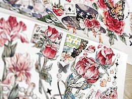 红的绿的黑的白的