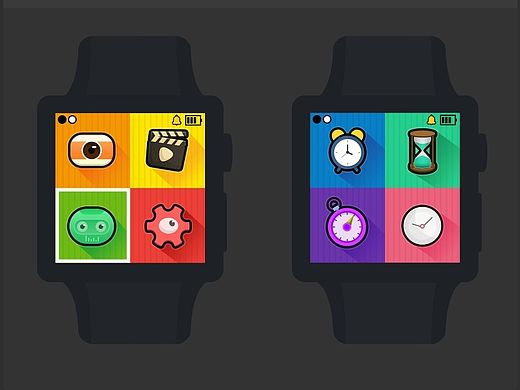 儿童智能手表ui设计