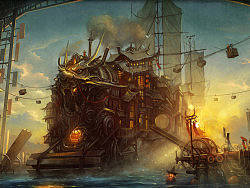 终点站/天空中的贫民窟