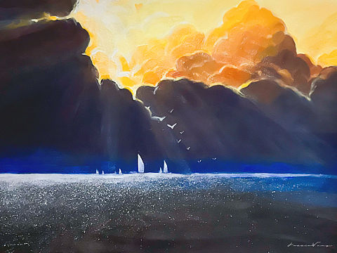 曙光（個人主頁-ZNTk1NjcyNDQ=） - 繪畫 - 站酷設(shè)計師JesWJQ原創(chuàng)素材 - 站酷ZCOOL