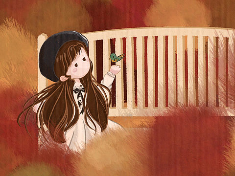 兒插｜地膚莊園（個(gè)人主頁-ZNTYwMDgwNDg=） - 書籍/畫冊 - 站酷設(shè)計(jì)師十六酒_setsuna原創(chuàng)素材 - 站酷ZCOOL