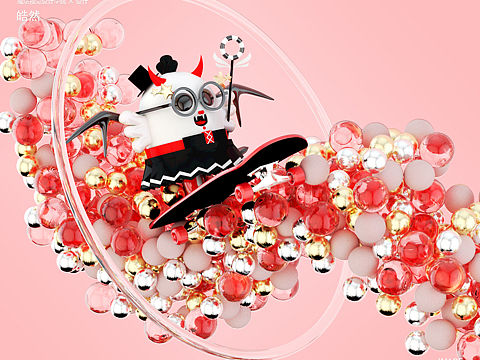 C4D恶魔鸡第二弹（个人主页-ZMzE4MDY4MjA=） - 人物/生物 - 站酷设计师镰刀腋毛侠原创素材 - 站酷ZCOOL