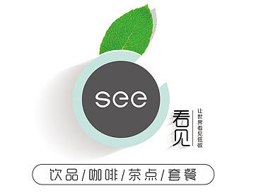 See.c咖啡馆—咖啡广告设计、标志、咖啡logo、品牌店面设计、低碳健康环保标识