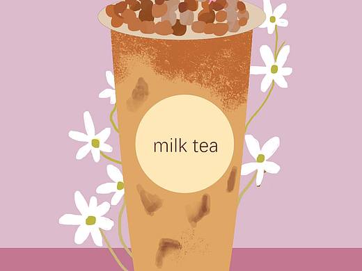饮品插画系列