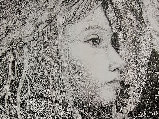 临摹国外 插画师RUIZ  点画
